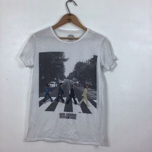 Beatles Abbey Road Short Sleeve Shirt M